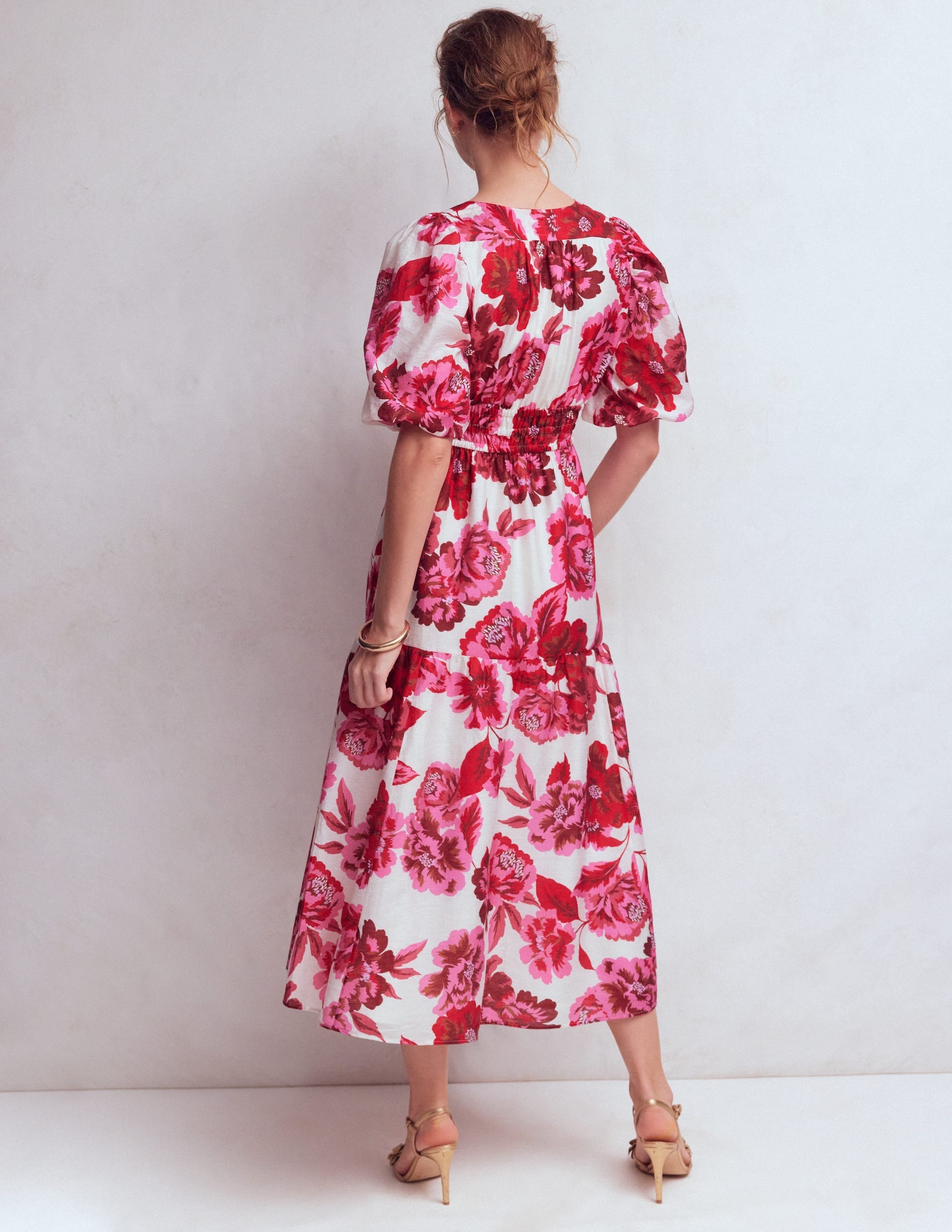 Irene Occasion Dress-Pink Opulent Blossom