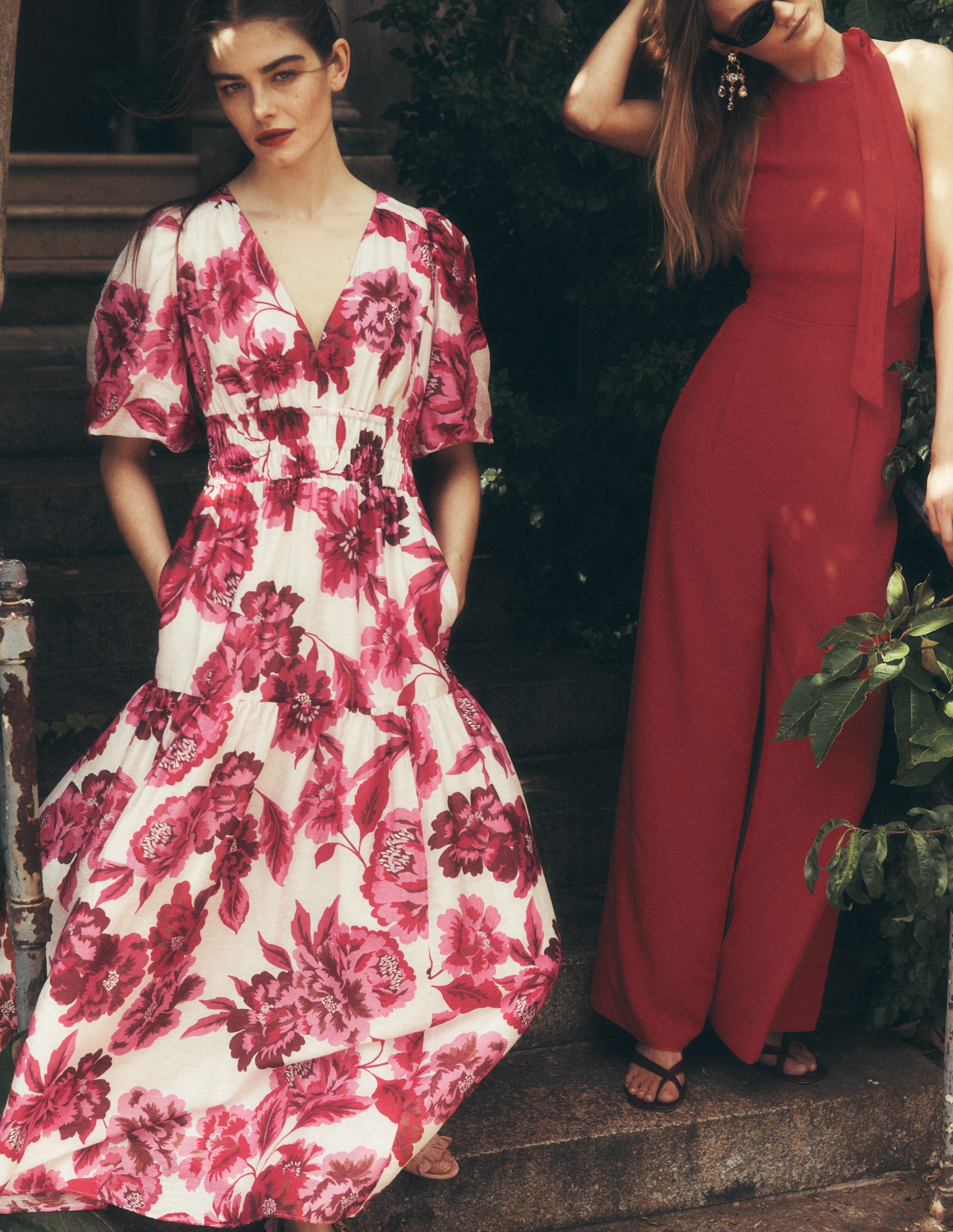 Irene Occasion Dress-Pink Opulent Blossom